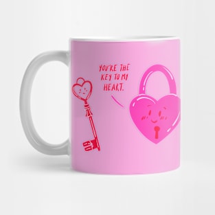 You Are The Key To My Heart Mug